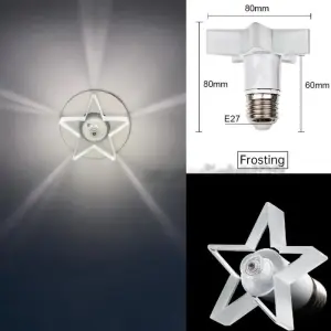 Crystal LED bulb